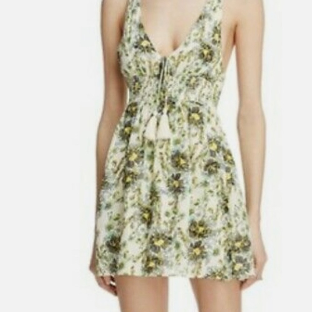 Free People Boho Floral Dress